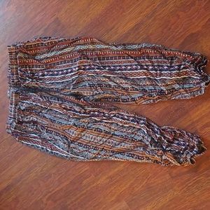 Shein cropped boho pants